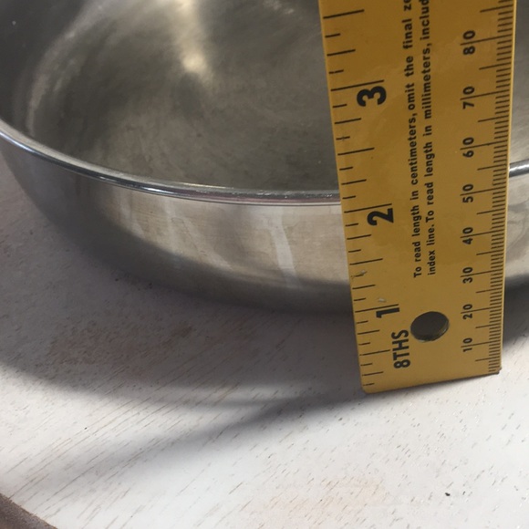 Revere Ware SX stainless with copper disk bottom 10”covered skillet - Picture 6 of 9